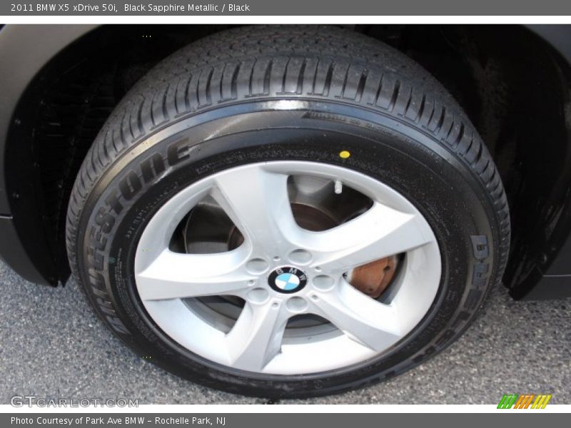 Black Sapphire Metallic / Black 2011 BMW X5 xDrive 50i