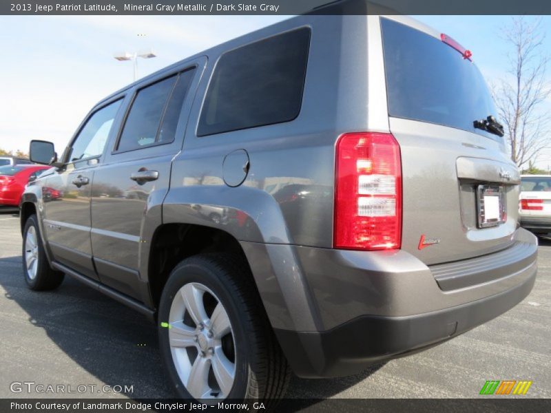 Mineral Gray Metallic / Dark Slate Gray 2013 Jeep Patriot Latitude