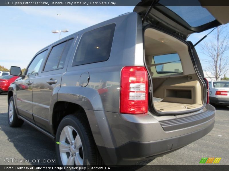 Mineral Gray Metallic / Dark Slate Gray 2013 Jeep Patriot Latitude