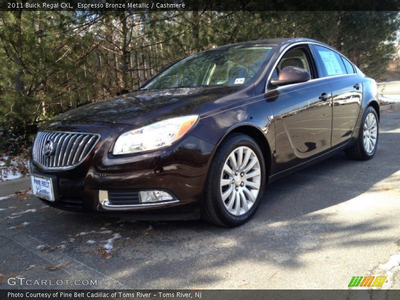 Espresso Bronze Metallic / Cashmere 2011 Buick Regal CXL