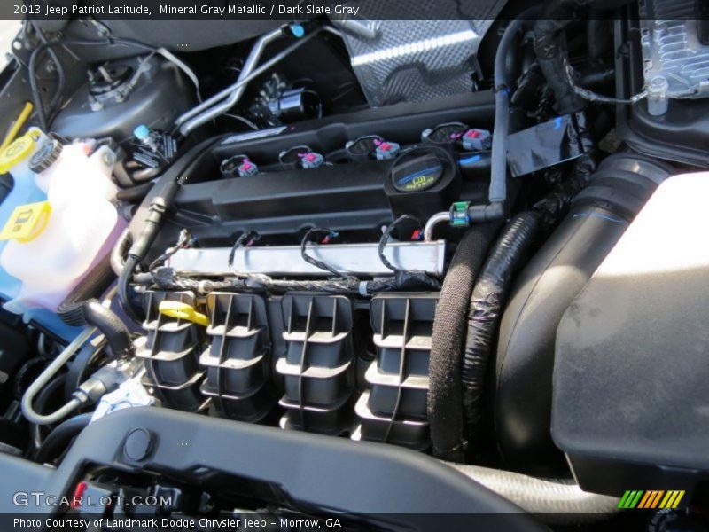 Mineral Gray Metallic / Dark Slate Gray 2013 Jeep Patriot Latitude