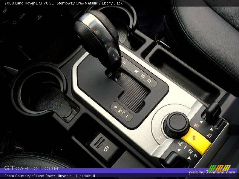 Stornoway Grey Metallic / Ebony Black 2008 Land Rover LR3 V8 SE