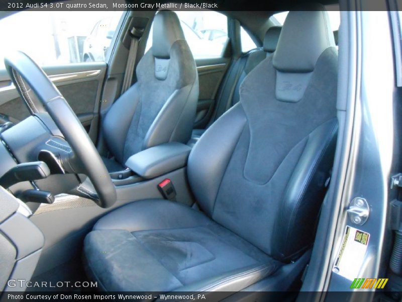 Front Seat of 2012 S4 3.0T quattro Sedan