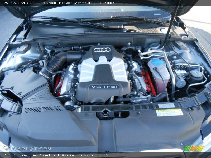  2012 S4 3.0T quattro Sedan Engine - 3.0 Liter FSI Supercharged DOHC 24-Valve VVT V6