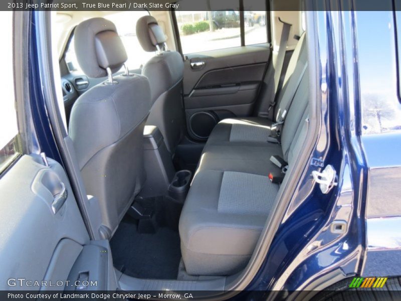 True Blue Pearl / Dark Slate Gray 2013 Jeep Patriot Sport