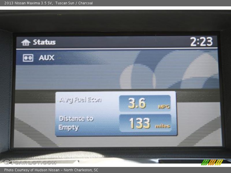 Tuscan Sun / Charcoal 2013 Nissan Maxima 3.5 SV