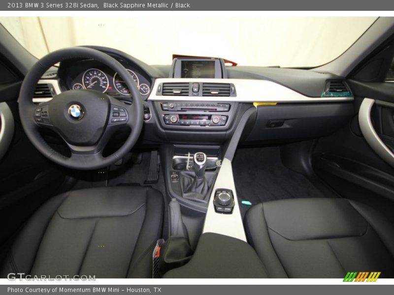 Dashboard of 2013 3 Series 328i Sedan