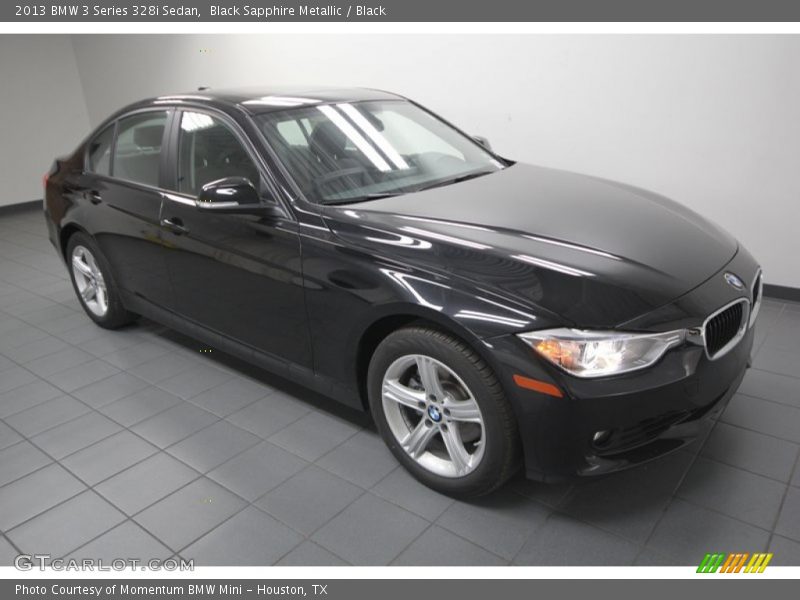 Black Sapphire Metallic / Black 2013 BMW 3 Series 328i Sedan