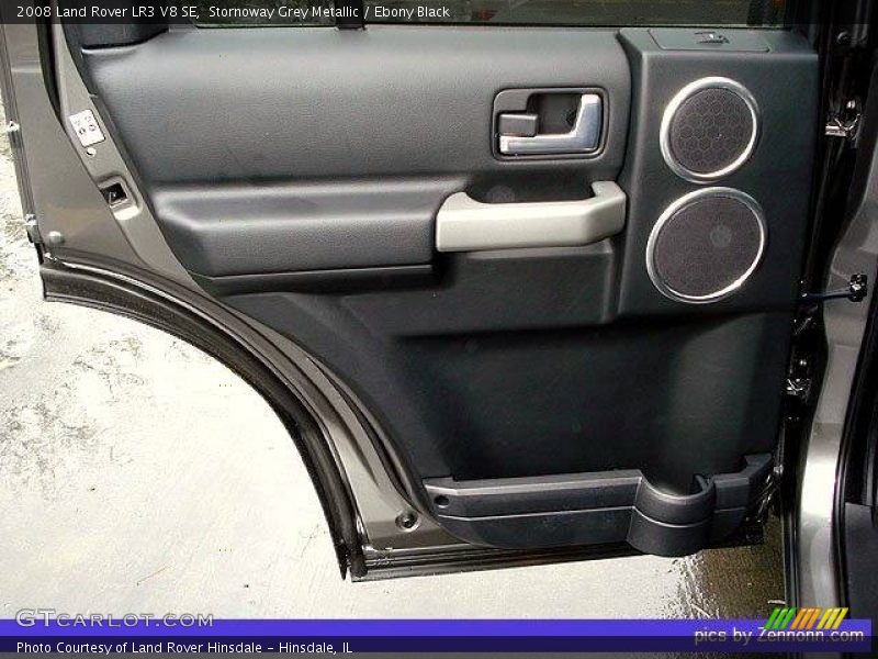 Stornoway Grey Metallic / Ebony Black 2008 Land Rover LR3 V8 SE