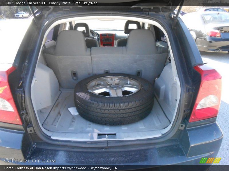 Black / Pastel Slate Gray/Red 2007 Dodge Caliber SXT