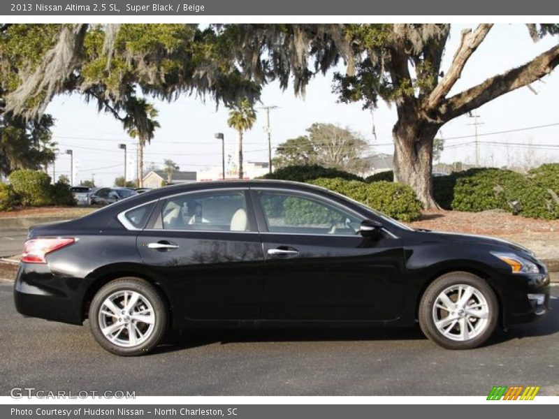 Super Black / Beige 2013 Nissan Altima 2.5 SL