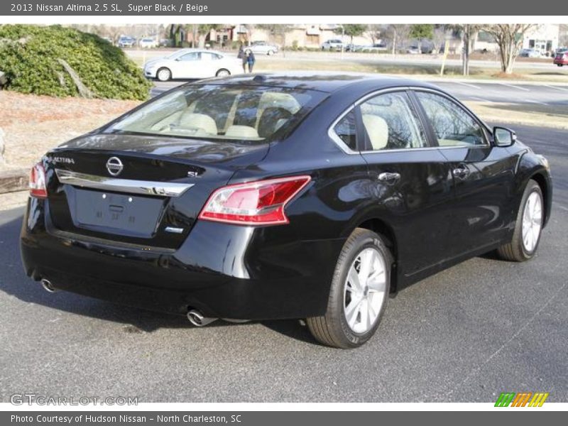Super Black / Beige 2013 Nissan Altima 2.5 SL
