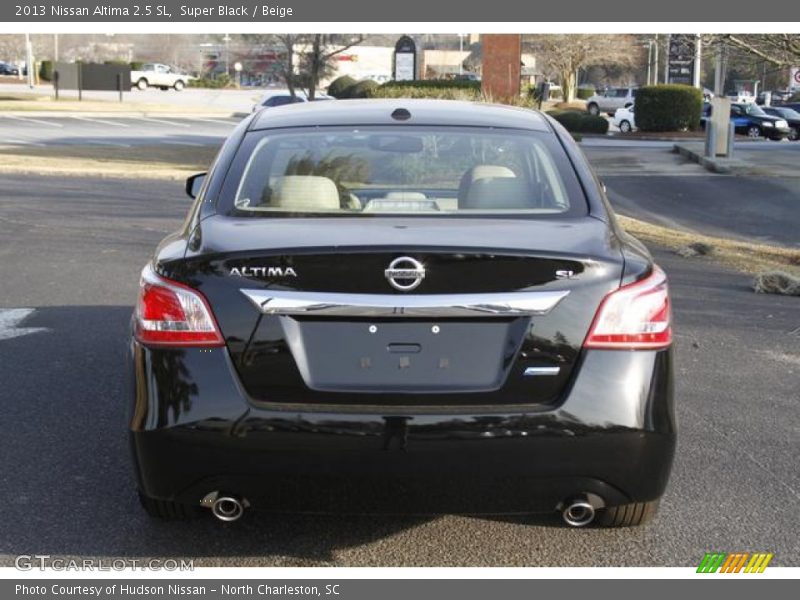 Super Black / Beige 2013 Nissan Altima 2.5 SL