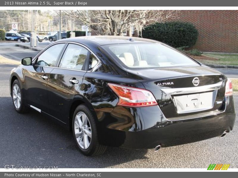 Super Black / Beige 2013 Nissan Altima 2.5 SL
