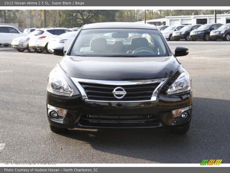 Super Black / Beige 2013 Nissan Altima 2.5 SL