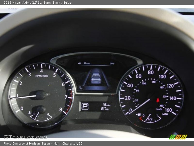 Super Black / Beige 2013 Nissan Altima 2.5 SL