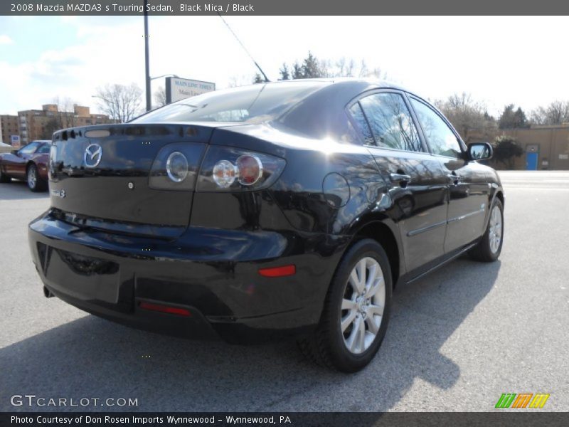 Black Mica / Black 2008 Mazda MAZDA3 s Touring Sedan