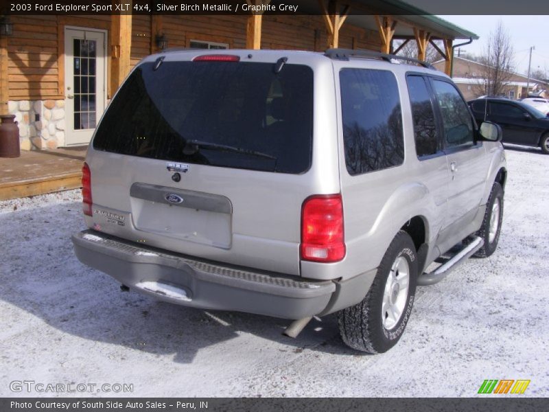 Silver Birch Metallic / Graphite Grey 2003 Ford Explorer Sport XLT 4x4