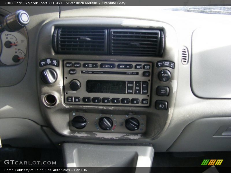 Silver Birch Metallic / Graphite Grey 2003 Ford Explorer Sport XLT 4x4