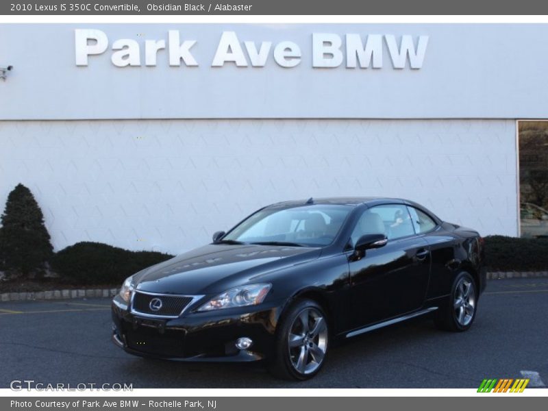 Obsidian Black / Alabaster 2010 Lexus IS 350C Convertible