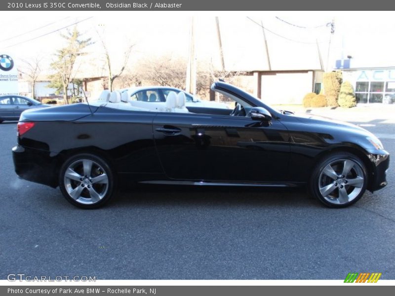 Obsidian Black / Alabaster 2010 Lexus IS 350C Convertible