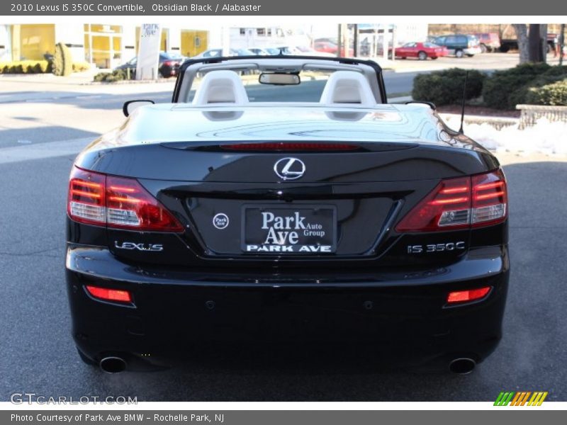 Obsidian Black / Alabaster 2010 Lexus IS 350C Convertible