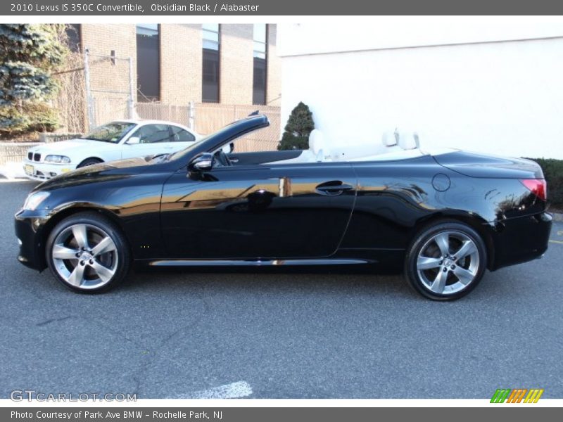 Obsidian Black / Alabaster 2010 Lexus IS 350C Convertible