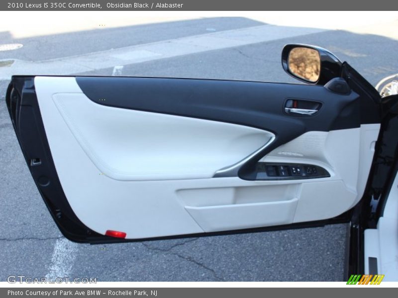 Obsidian Black / Alabaster 2010 Lexus IS 350C Convertible