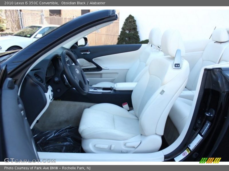 Obsidian Black / Alabaster 2010 Lexus IS 350C Convertible