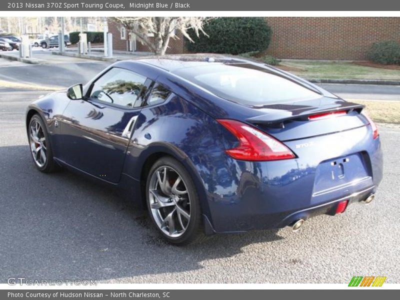 Midnight Blue / Black 2013 Nissan 370Z Sport Touring Coupe