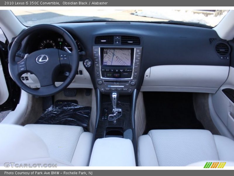 Obsidian Black / Alabaster 2010 Lexus IS 350C Convertible