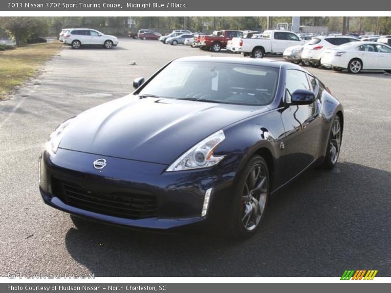 Midnight Blue / Black 2013 Nissan 370Z Sport Touring Coupe