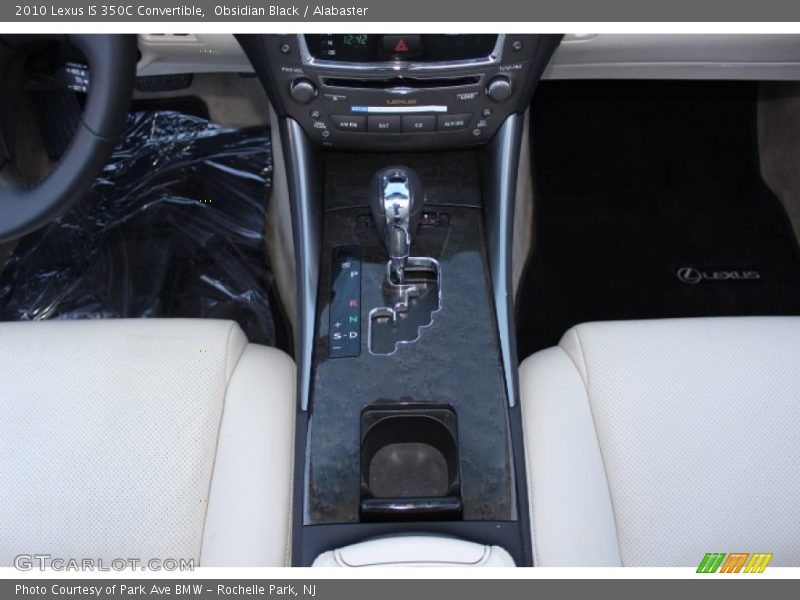 Obsidian Black / Alabaster 2010 Lexus IS 350C Convertible