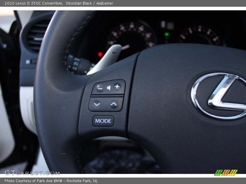 Obsidian Black / Alabaster 2010 Lexus IS 350C Convertible