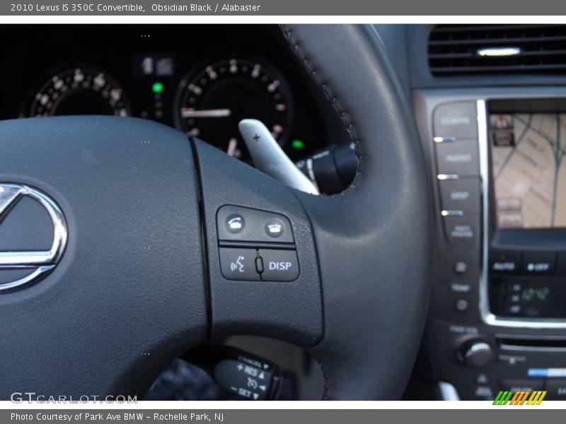 Obsidian Black / Alabaster 2010 Lexus IS 350C Convertible