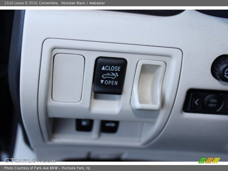 Obsidian Black / Alabaster 2010 Lexus IS 350C Convertible