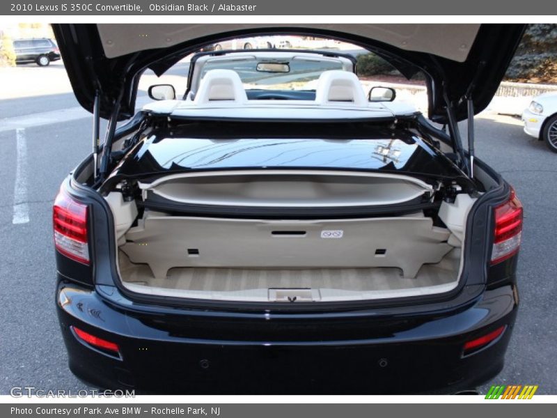 Obsidian Black / Alabaster 2010 Lexus IS 350C Convertible