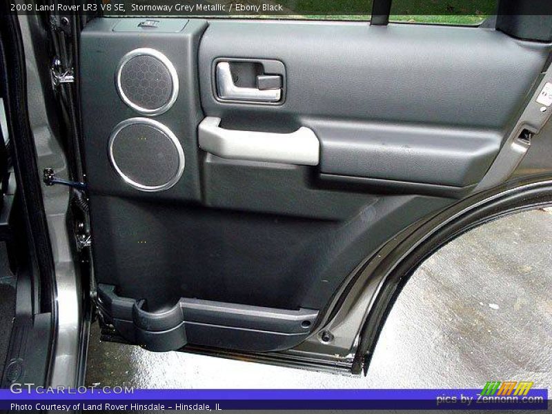 Stornoway Grey Metallic / Ebony Black 2008 Land Rover LR3 V8 SE