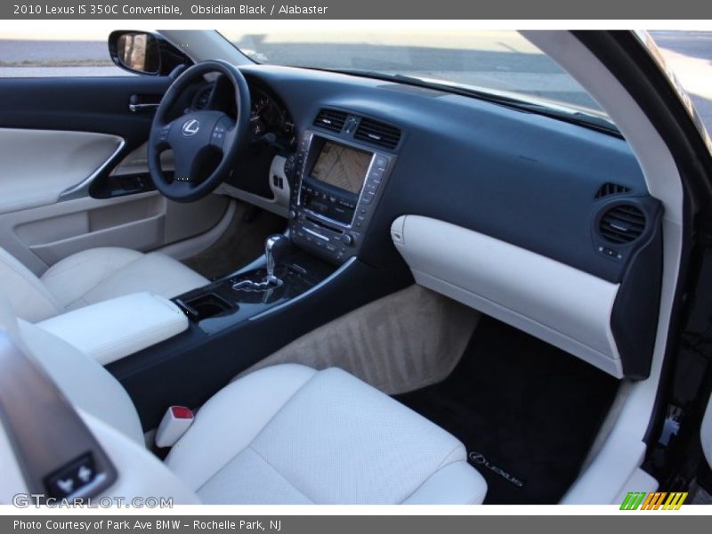 Obsidian Black / Alabaster 2010 Lexus IS 350C Convertible