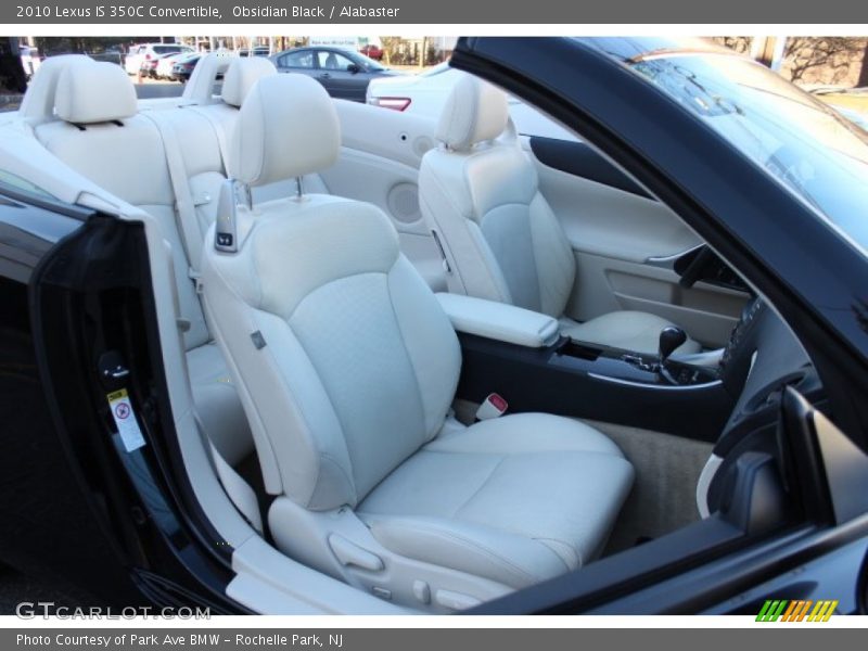 Obsidian Black / Alabaster 2010 Lexus IS 350C Convertible