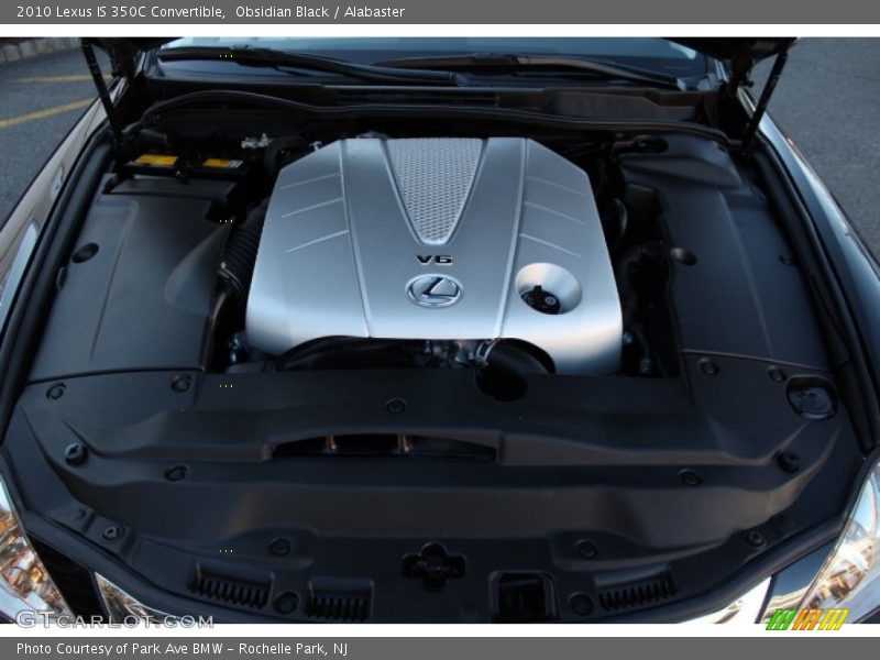 Obsidian Black / Alabaster 2010 Lexus IS 350C Convertible