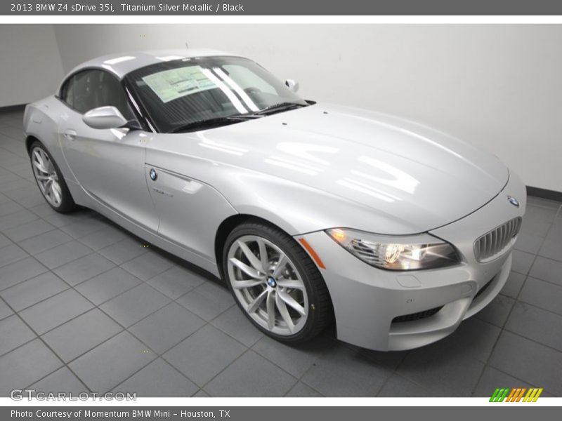 Titanium Silver Metallic / Black 2013 BMW Z4 sDrive 35i