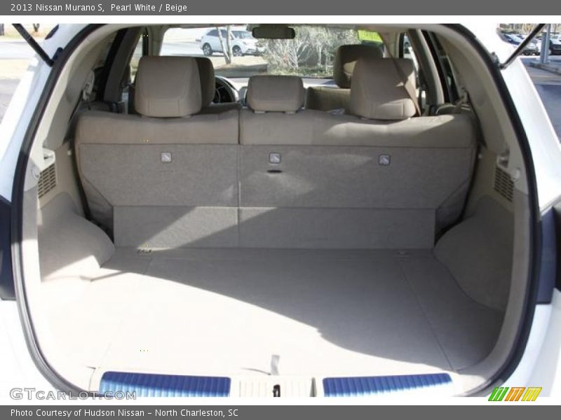 Pearl White / Beige 2013 Nissan Murano S
