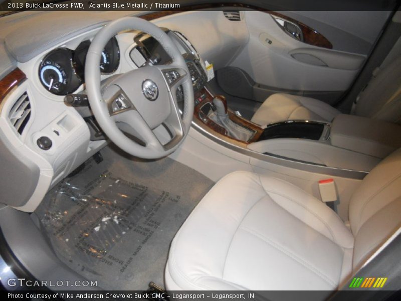Atlantis Blue Metallic / Titanium 2013 Buick LaCrosse FWD