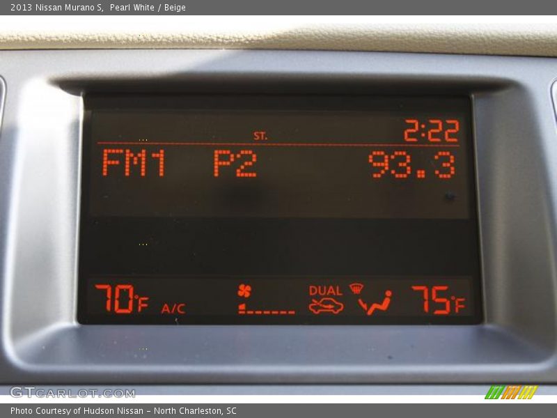 Pearl White / Beige 2013 Nissan Murano S