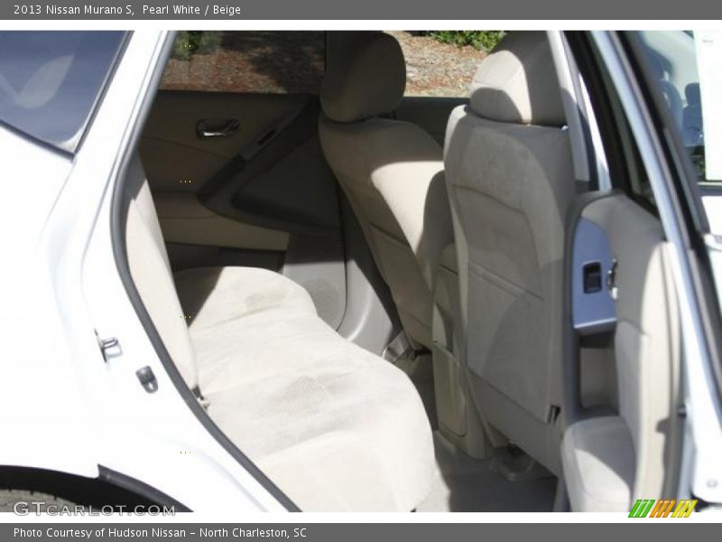 Pearl White / Beige 2013 Nissan Murano S