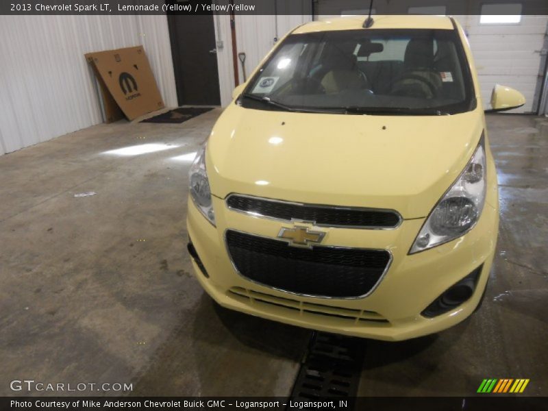 Lemonade (Yellow) / Yellow/Yellow 2013 Chevrolet Spark LT