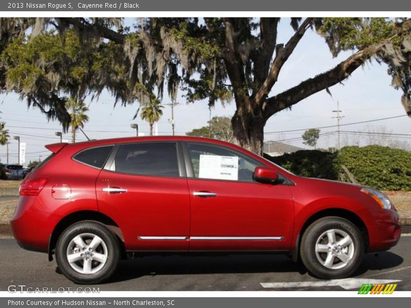  2013 Rogue S Cayenne Red