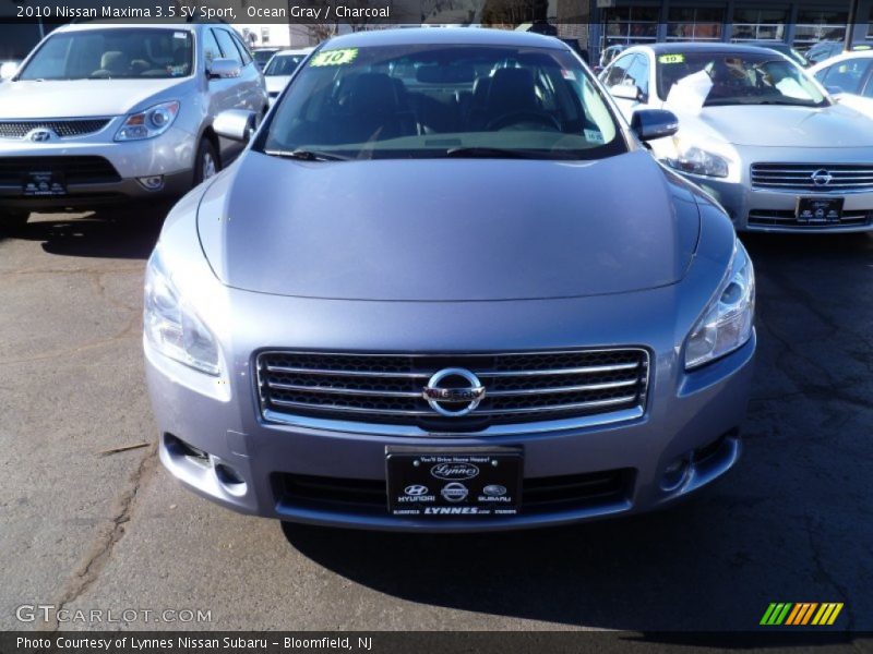 Ocean Gray / Charcoal 2010 Nissan Maxima 3.5 SV Sport