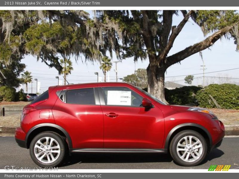  2013 Juke SV Cayenne Red